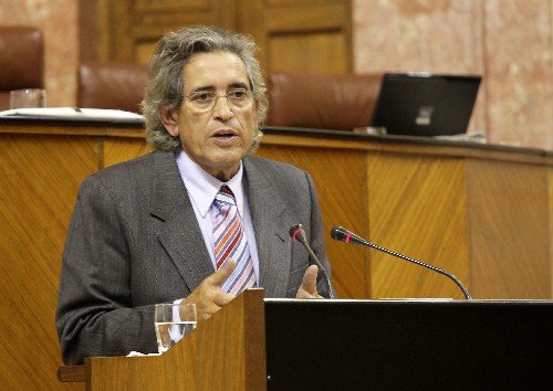 Pedro Vaquero defiende la posicin del Grupo IULV-CA respecto al proyecto de Ley de Presupuesto