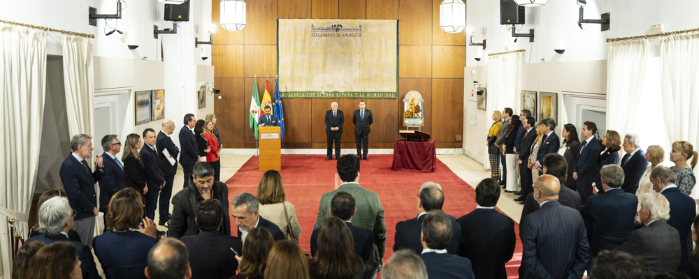 Acto de toma de posesión del nuevo presidente de la Cámara de Cuentas de Andalucía