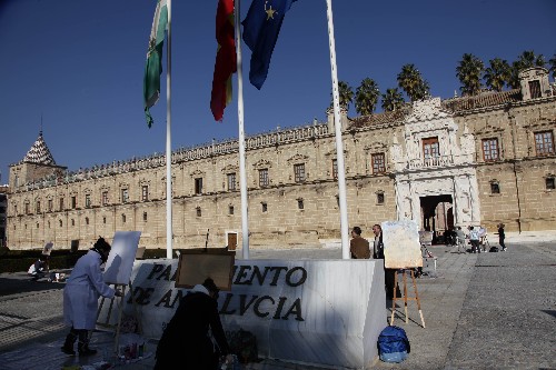II Certamen de Pintura R�pida del Parlamento de Andaluc�a
