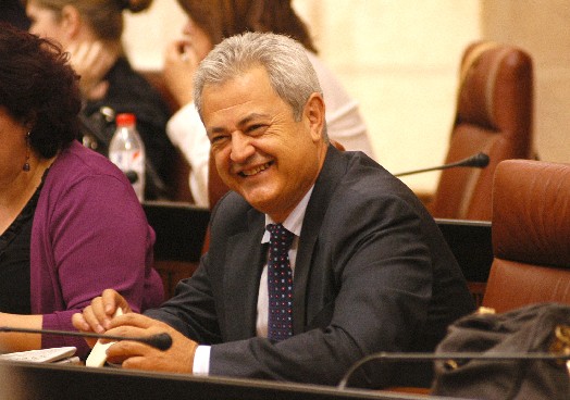 Francisco Vallejo, durante al sesión plenaria