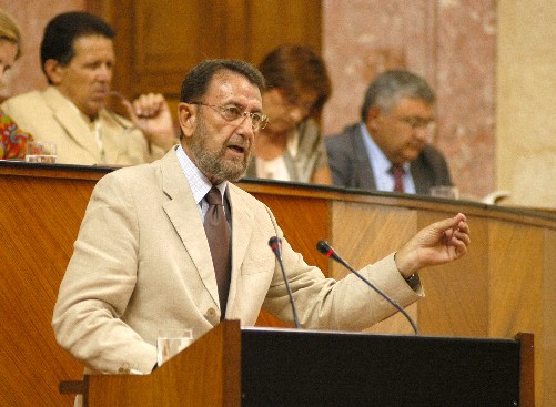 Manuel Gracia, portavoz del Grupo Socialista