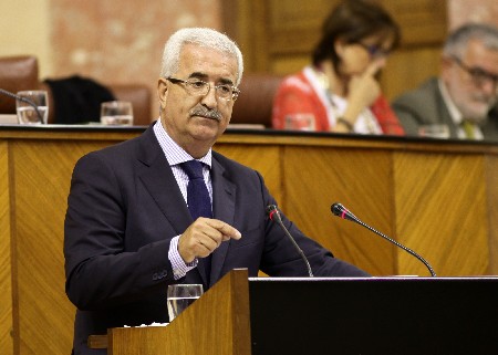 El consejero de Presidencia, Manuel Jimnez Barrios