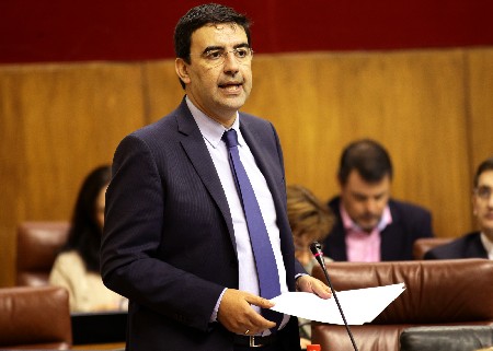 Mario Jimnez, portavoz del Grupo Socialista, en la sesin de control