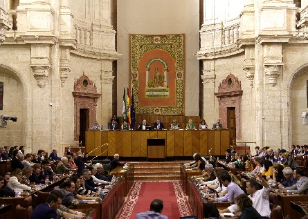 El Pleno de la Cmara, durante una de las votaciones celebradas en la ltima sesin
