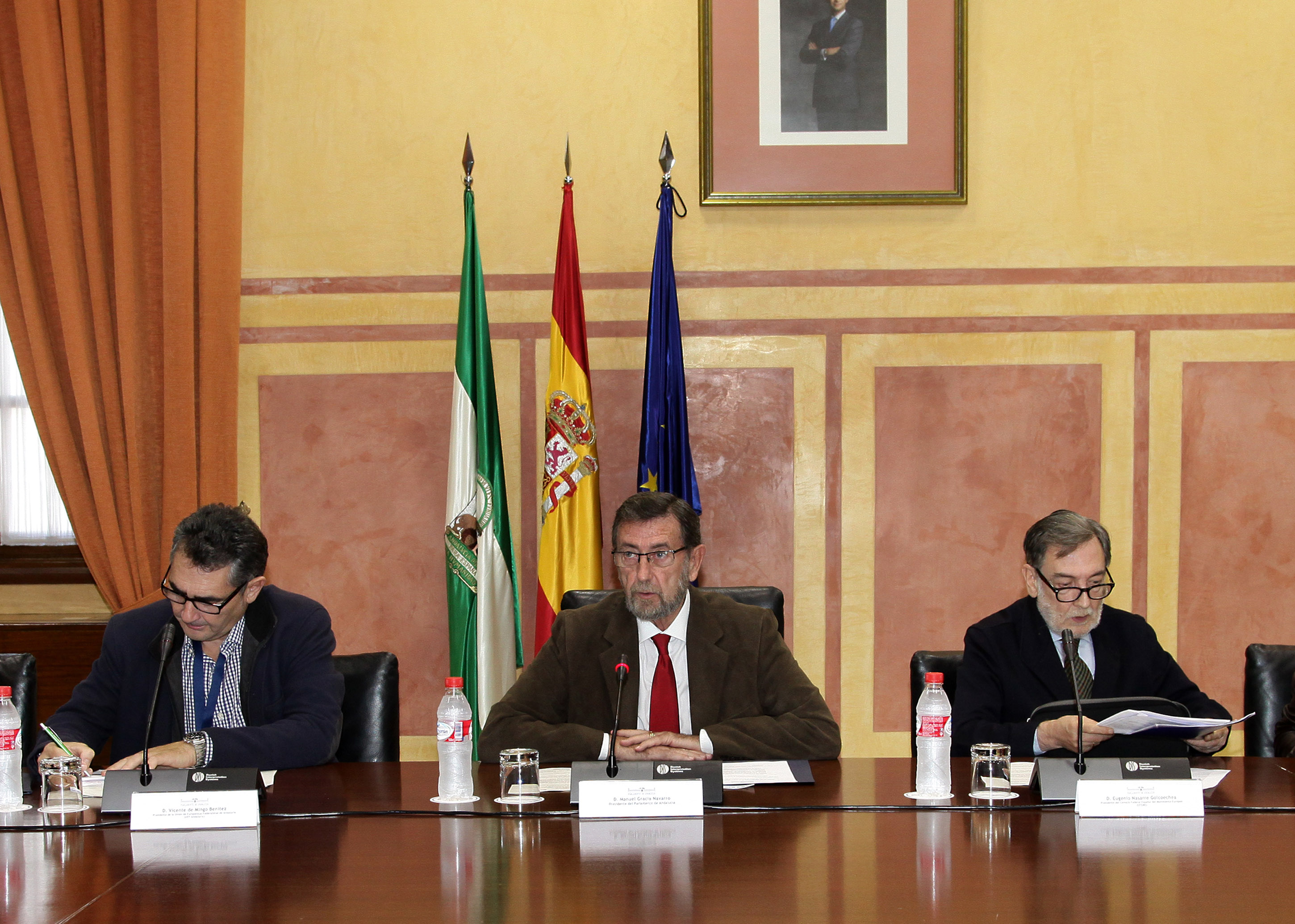 Manuel Gracia inaugura el seminario 'Retos de los Europestas en la nueva legislatura 2014-2019'