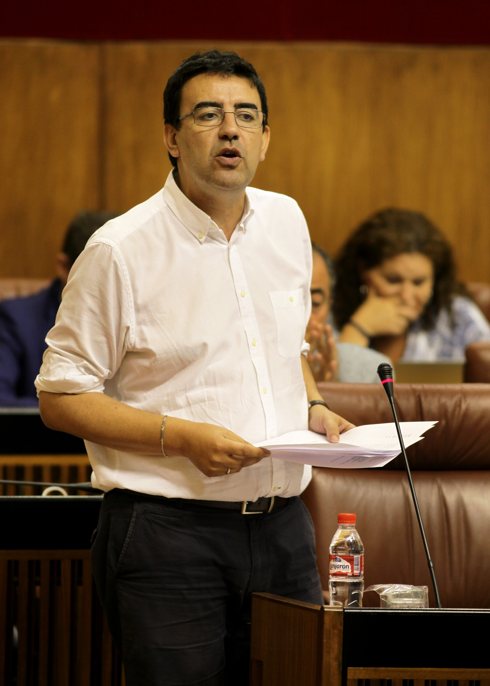 Mario Jimnez, portavoz del Grupo Socialista
