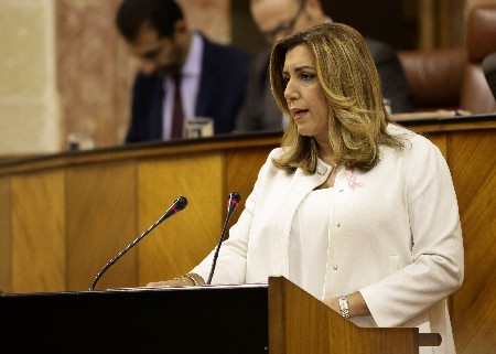 La presidenta de la Junta de Andaluca, Susana Daz, presenta al Pleno su comunicacin sobre el estado de la Comunidad Autnoma