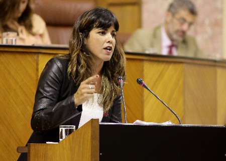Teresa Rodrguez, portavoz del Grupo parlamentario Podemos