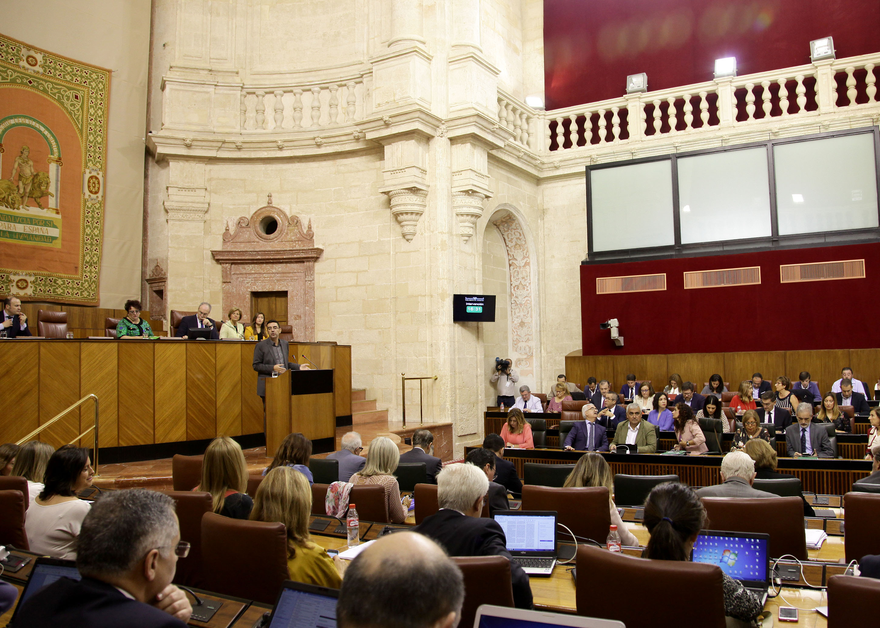 El Pleno del Parlamento, en la segunda jornada del Debate sobre el Estado de la Comunidad Autnoma