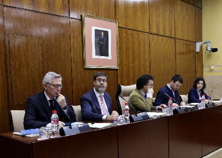 Antonio Lpez, presidente de la Cmara de Cuentas, present varios informes a la Comisin de Hacienda