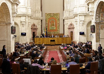 El Pleno del Parlamento, durante la votacin del Dictamen de la Comisin de Investigacin sobre formacin