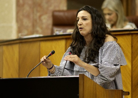 Libertad Bentez, diputada del Grupo parlamentario Podemos