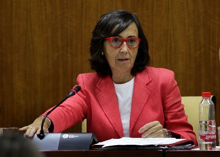La consejera de Justicia e Interior, Rosa Aguilar, comparece en comisin