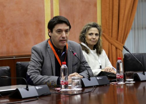 Javier Ortega, editor y escritor de cine, comparece en la Comisin