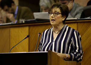 Mara Luisa Bustinduy, del Grupo Socialista