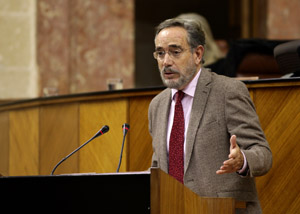 Felipe Lpez, consejero de Fomento y Vivienda, comparece ante el Pleno