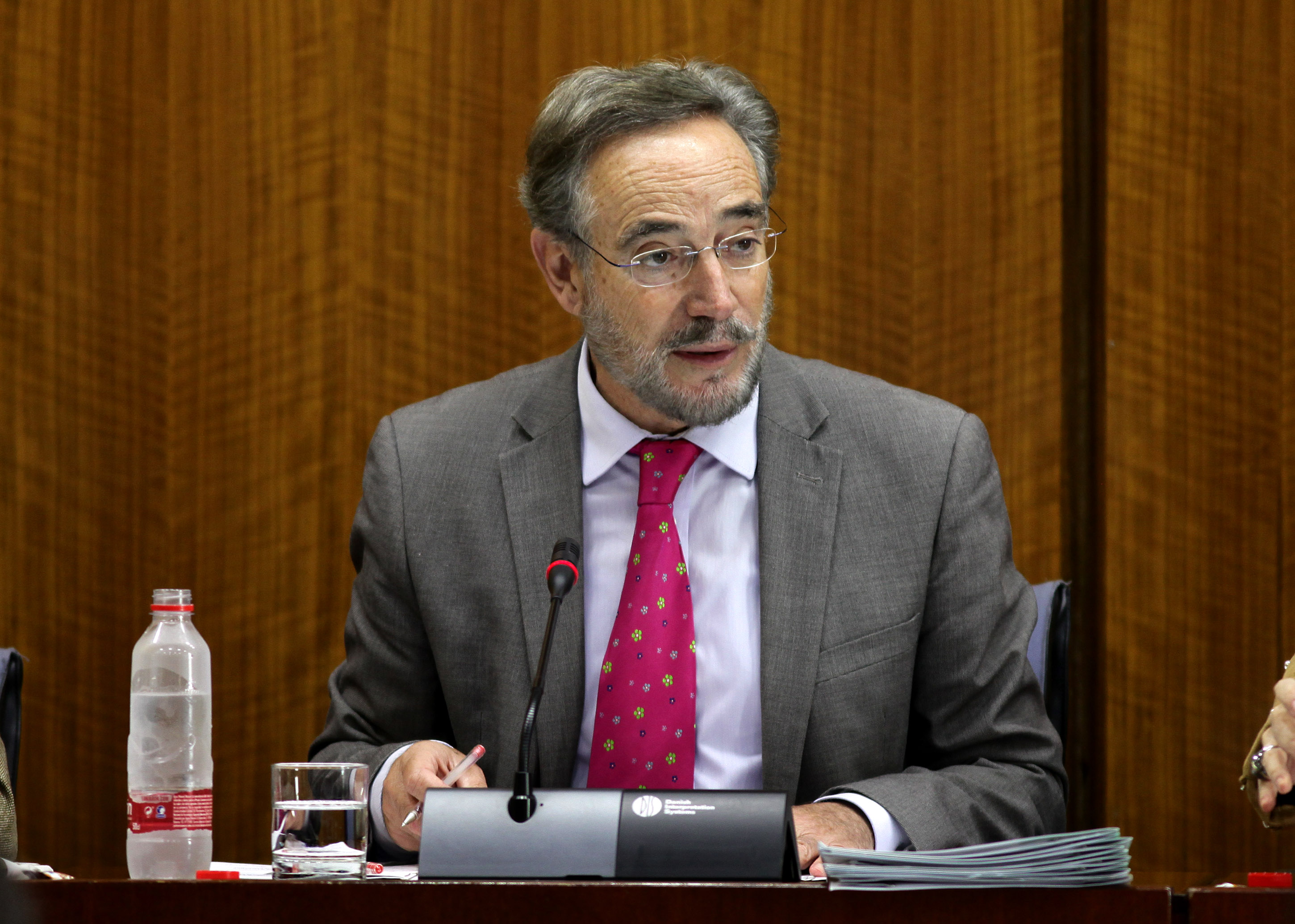 Felipe Lpez, consejero de Fomento y Vivienda, interviene en comisin parlamentaria