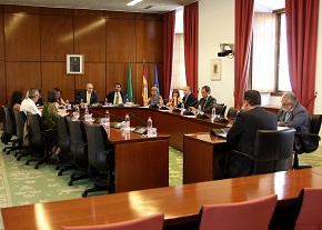 La Comisin Consultiva de Nombramientos recibe en audiencia a Antonio Sanz, propuesto como candidato a senador en representacin de la Comunidad Autnoma de Andaluca