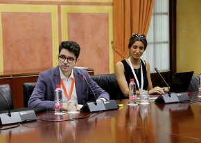  Representantes de la Asociacin Juvenil de Naciones Unidas en Andaluca