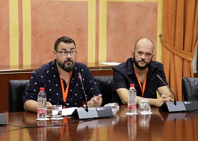 Antonio Ferre y Francisco Javier Ruano, de la Federacin Andaluza Diversidad LGBT

