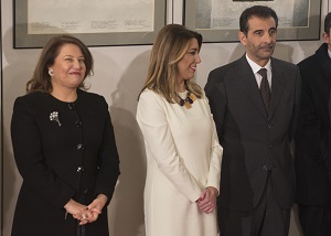  La portavoz del Grupo Popular, Carmen Crespo, y la ex presidenta de la Junta de Andaluca, Susana Daz
