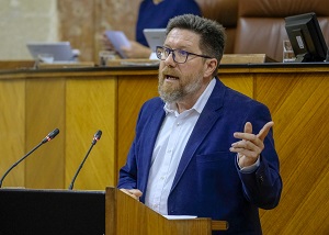  El diputado Rodrigo Snchez Haro presenta al Pleno una proposicin del Grupo Socialista sobre  prioridades presupuestarias de la Comunidad Autnoma de Andaluca para el ao 2019