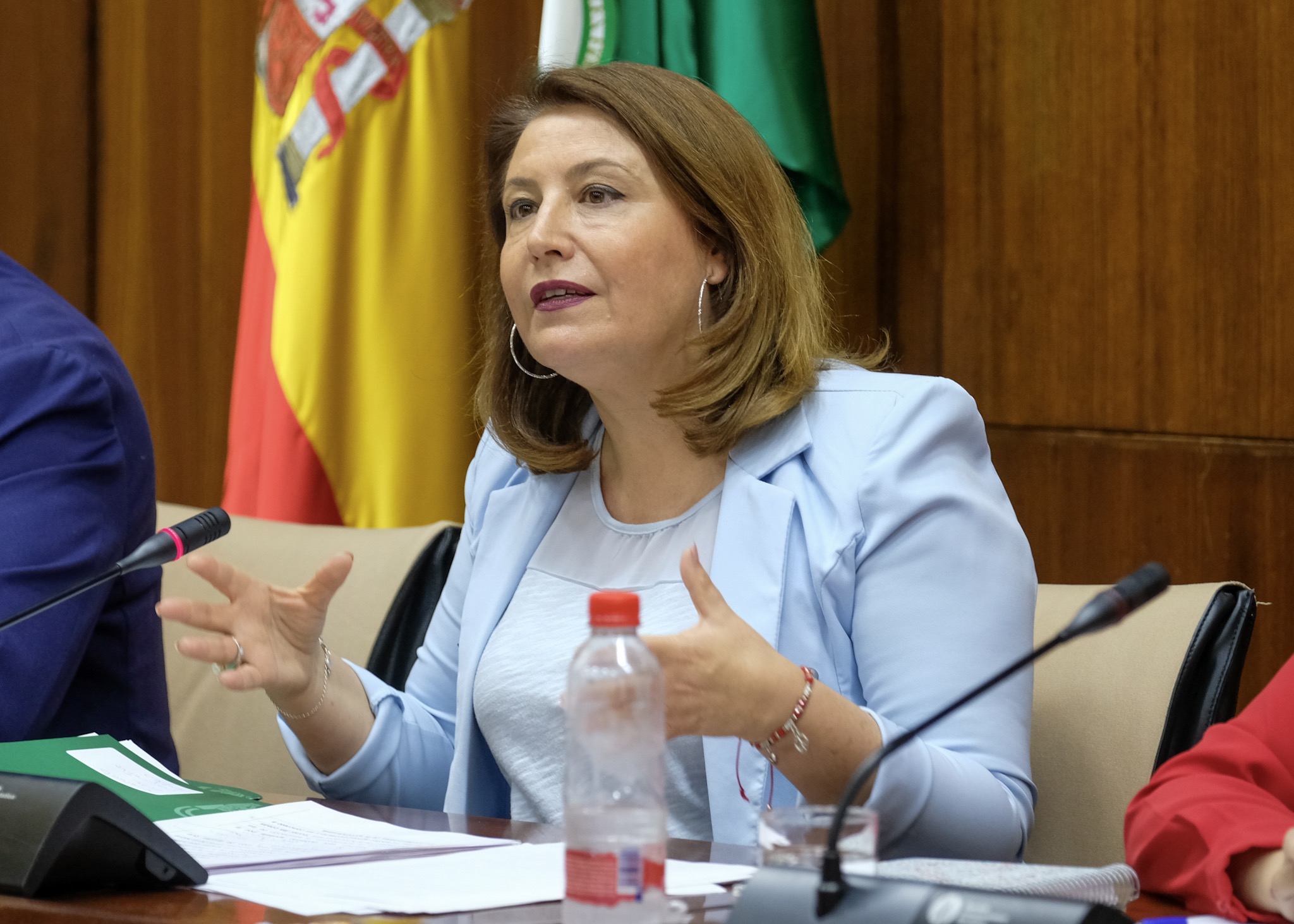  Carmen Crespo, consejera de Agricultura, interviene ante la comisin del sector