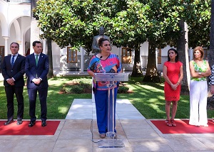 ngela Aguilera, presidenta del Grupo Adelante Andaluca 