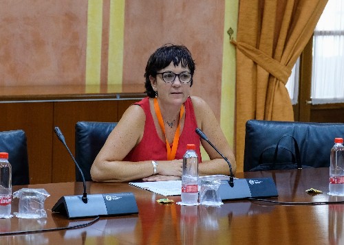  Silvia Santos, secretaria general de la Federacin de Sindicatos Independientes de Enseanza (FSIE)
