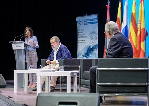   La presidenta del Parlamento, Marta Bosquet, interviene en la inauguracin de las XXXIV Jornadas de Coordinacin de Defensores del Pueblo 