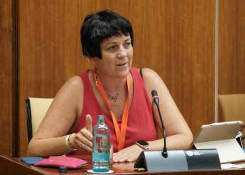  Silvia Santos, presidenta de FSIE (Federacin de Sindicatos Independientes de Enseanza)