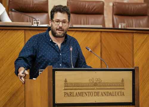  Jos Ignacio Garca, portavoz adjunto del Grupo Adelante Andaluca, explica el parecer de su grupo 