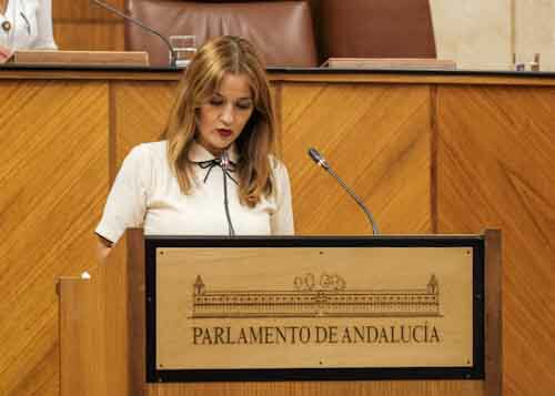 Vernica Prez, secretaria primera de la Mesa del Parlamento 