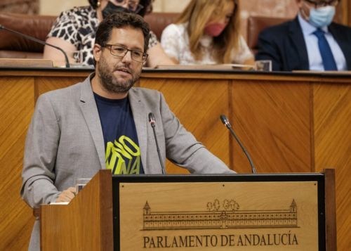  Jos Ignacio Garca, por parte de Adelante Andaluca, interviene en el debate sobre las medidas tomadas para el inicio del curso escolar 