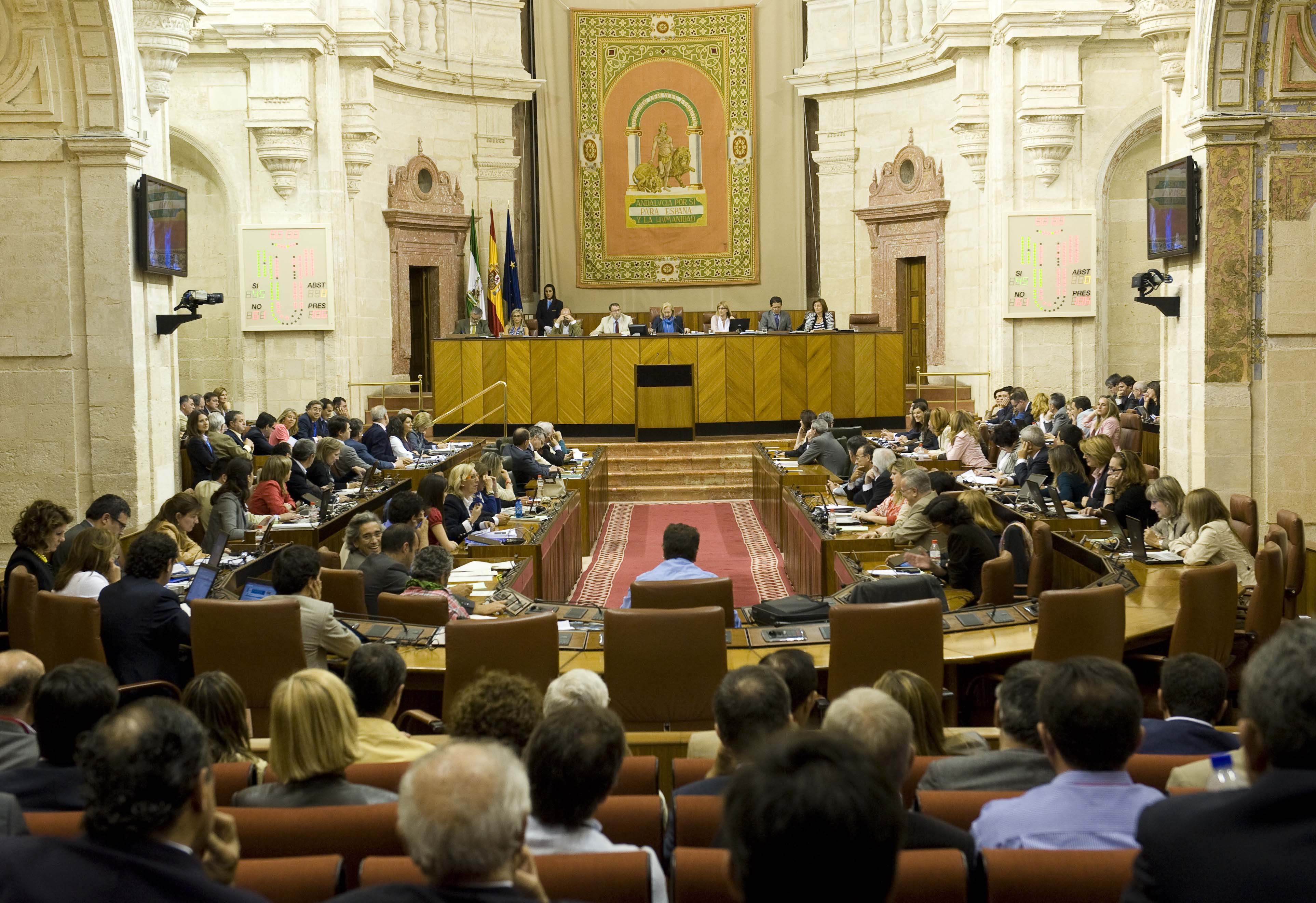 El Pleno del Parlamento, durante la votacin final del Proyecto de Ley