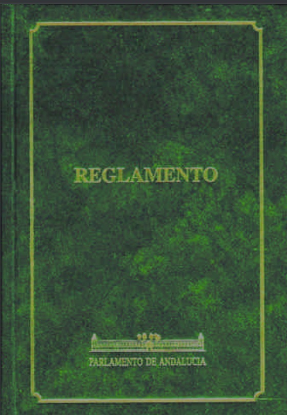 Reglamento del Parlamento. Edición 2000
