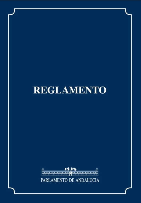 Reglamento del Parlamento. Edición marzo 2004