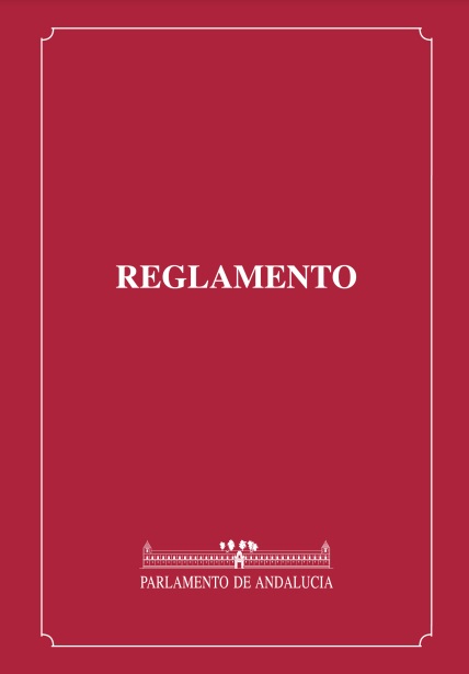 Reglamento del Parlamento. Edición julio 2004