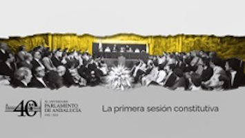 La primera sesión constitutiva