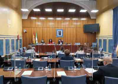  Vista general de la Comisin de Igualdad, Polticas Sociales y Conciliacin durante la comparecencia de la consejera Roco Ruiz