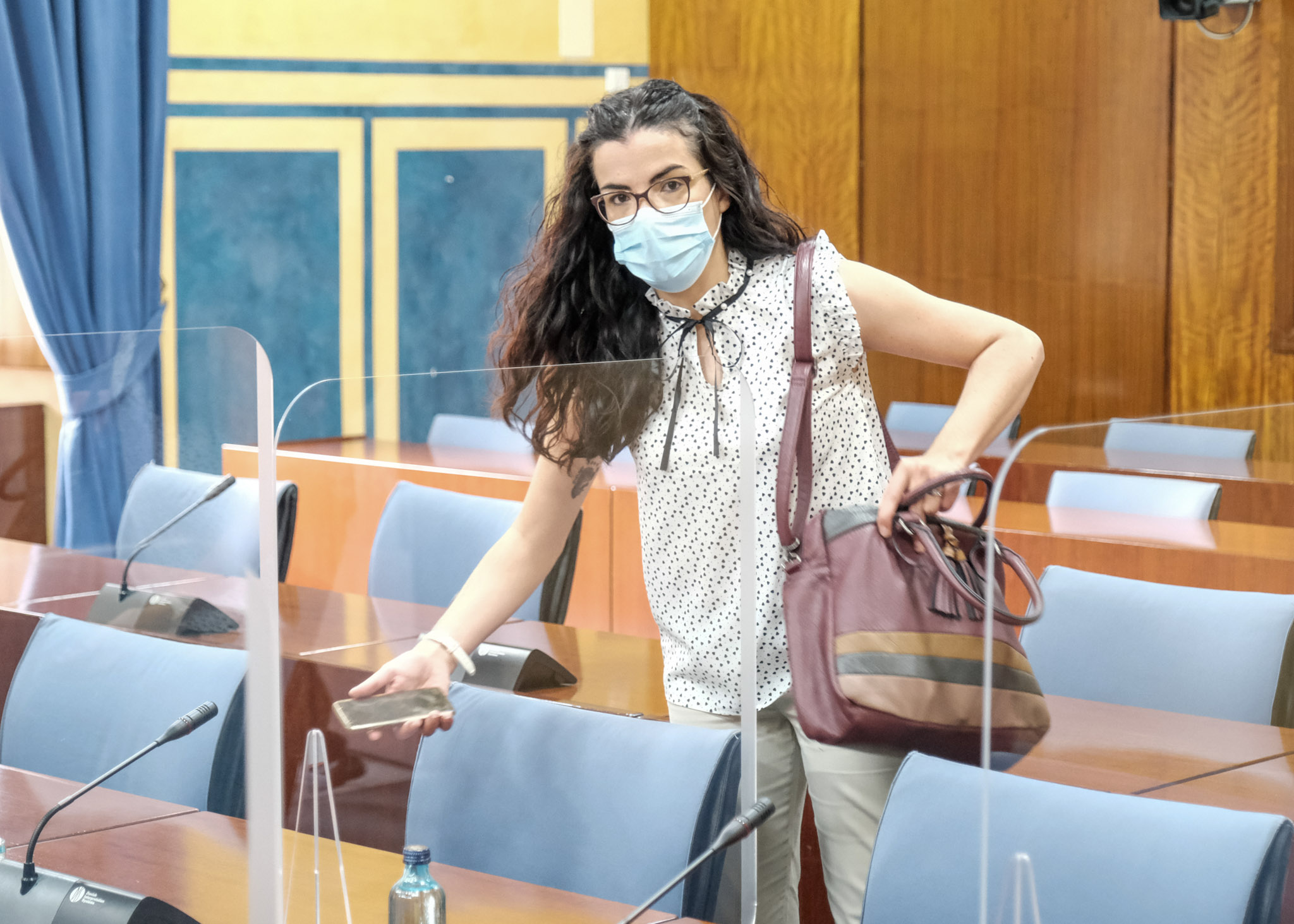 La diputada del Grupo Adelante Andaluca Carmen Barranco