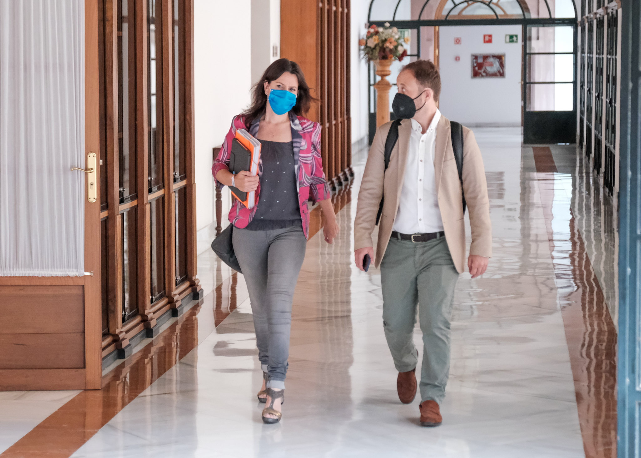 Ana Vanessa Garca y Erik Domnguez, diputados del Grupo Popular Andaluz 