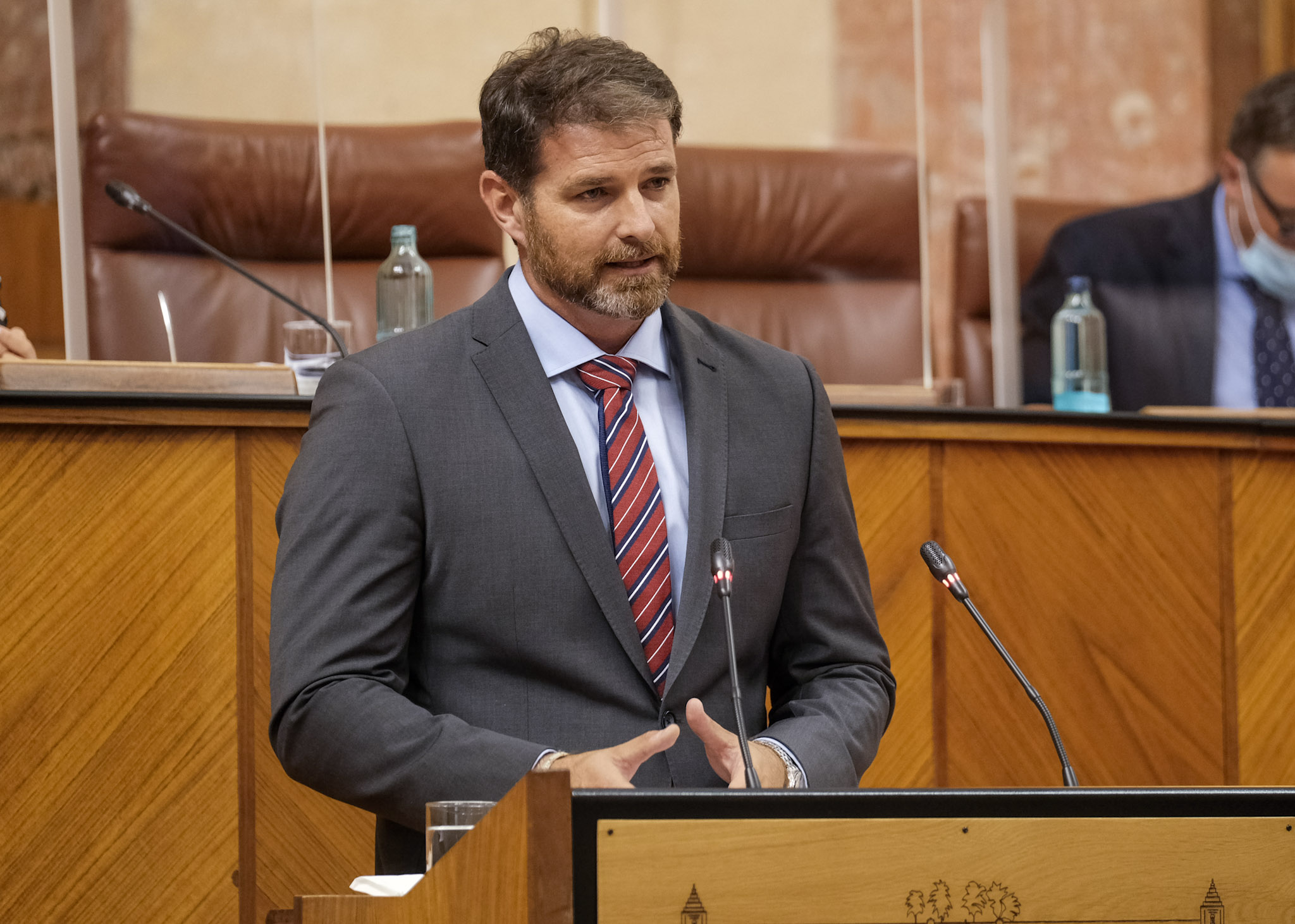  Juan de Dios Snchez interviene como portavoz de Ciudadanos en el debate de totalidad del Proyecto de Ley de Impulso para la Sostenibilidad del Territorio de Andaluca