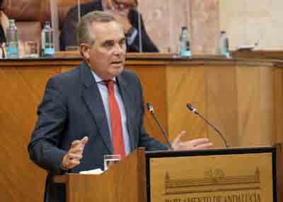 Por el Grupo parlamentario Popular interviene Juan Bueno en el debate de totalidad