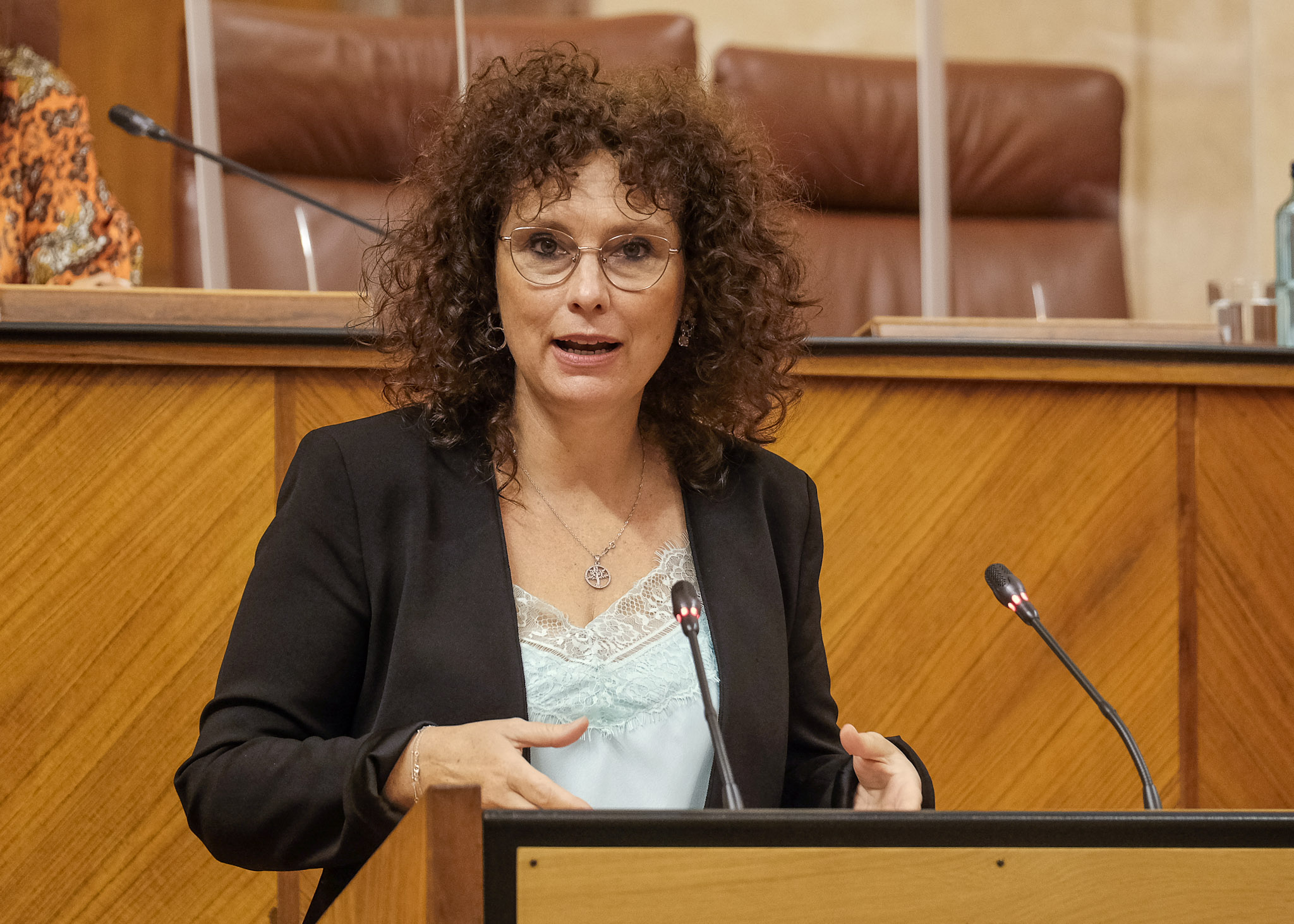  Mara del Mar Snchez, por Ciudadanos, interviene en la comparecencia de Javier Imbroda