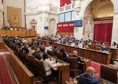 Inicio de una de las votaciones que han tenido lugar en el da de hoy 