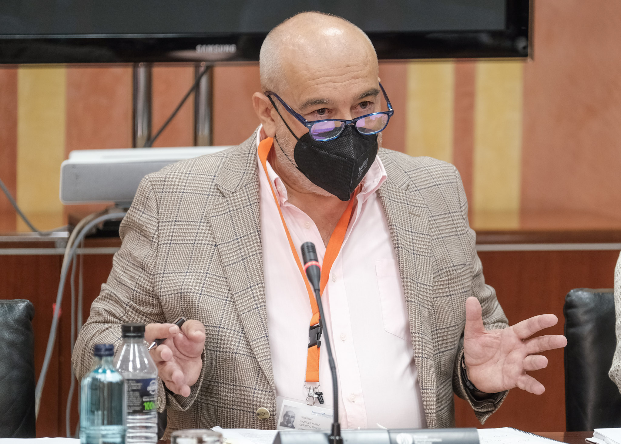 Gerardo Manuel V�zquez, portavoz de AUAN
 