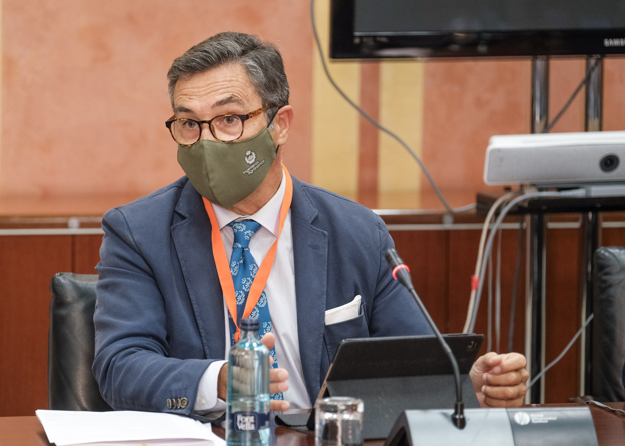 Jer�nimo Cejudo, del Colegio de Ingenieros Agr�nomos y la Asociaci�n Superior de Ingenier�a de Andaluc�a (ASIAN)
	
 