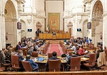   El Pleno del Parlamento asiste a la intervencin del vicepresidente de la Junta de Andaluca, Juan Marn