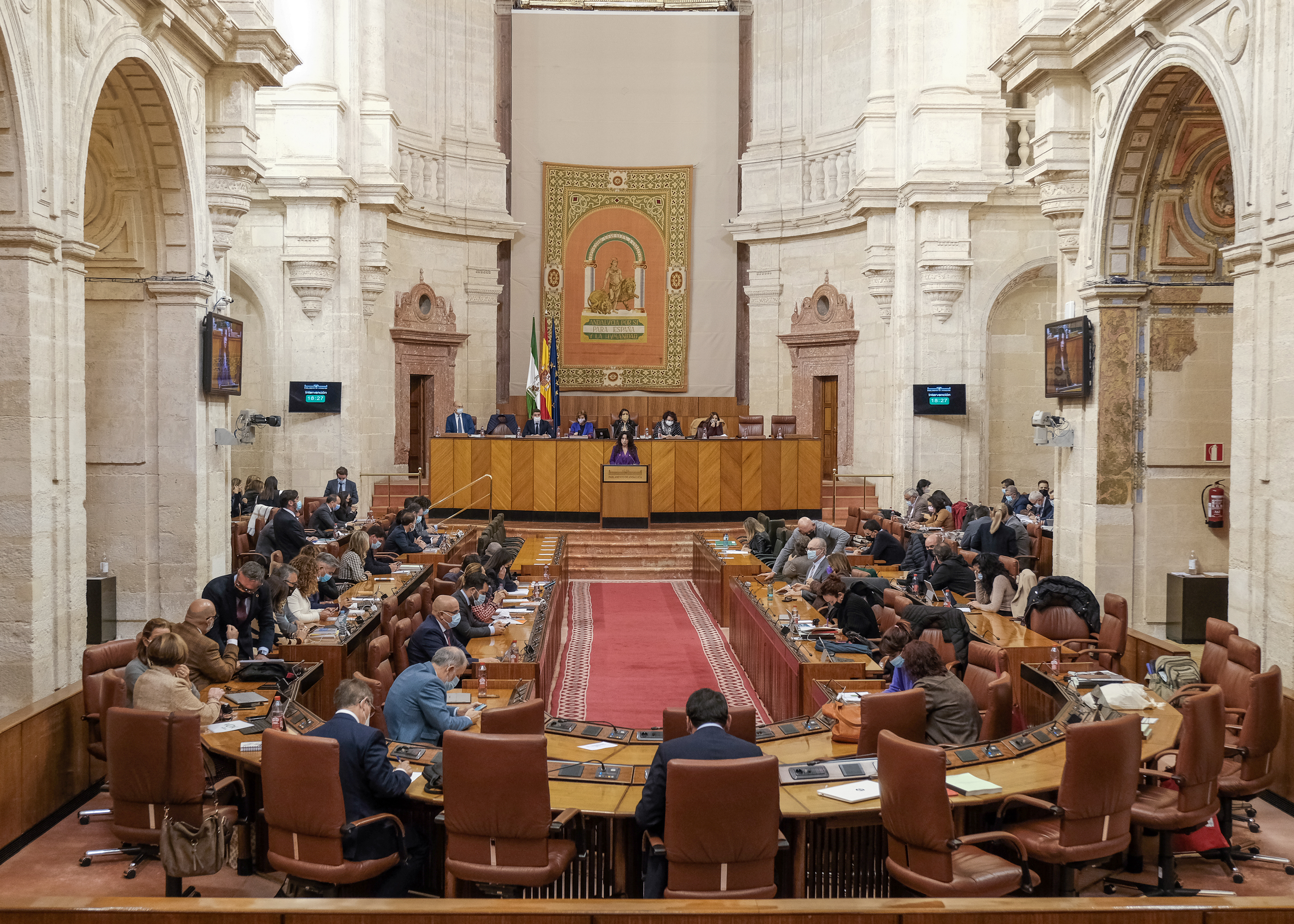   Imagen general del Pleno al inicio de la sesin